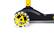 Alt View 11. KIMI - ICON Kid's Electric Folding Scooter w/ 10 miles Max Range & 5 Mph Max Speed - Yellow.