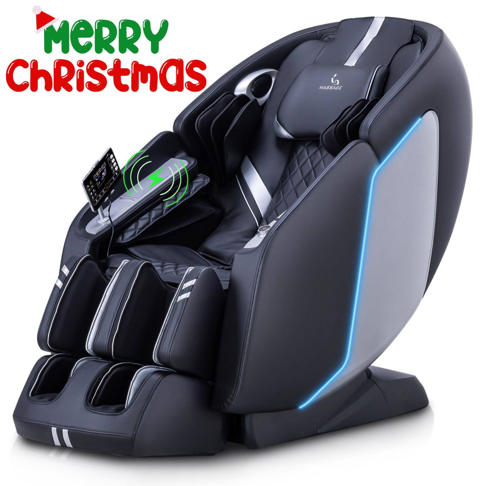 MassaMax - MT398 4D Massage Chair 2025 Full Body Stretch,Extended Footrest,Foot Rollers Massage,Heat Therapy - Black price history on PriceWatchPro