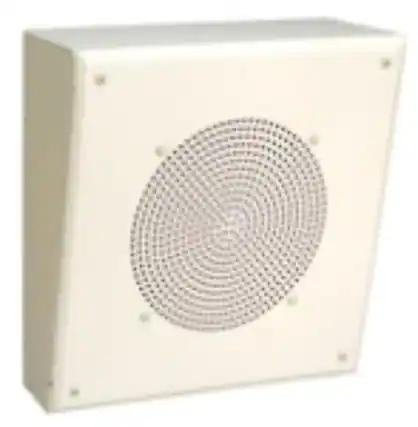 Front. Bogen - MB8TSL Surface Mount Speaker - Off-White.