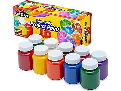 Cra-Z-Art Washable Project Paint 10  
NEW!  
Washable Project Paint