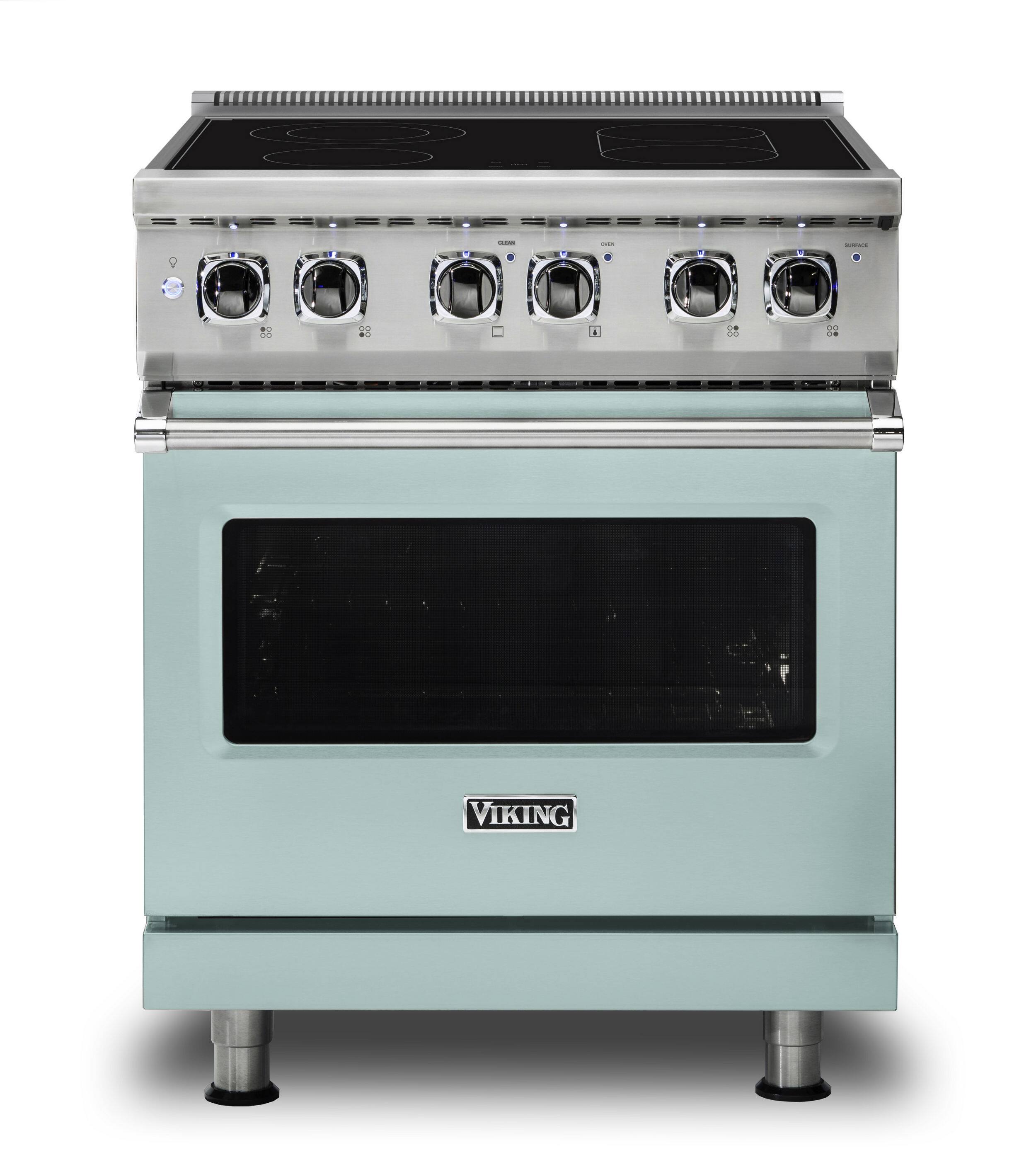 Viking - 5 Series 30" Wide Freestanding Electric Range - Splash
