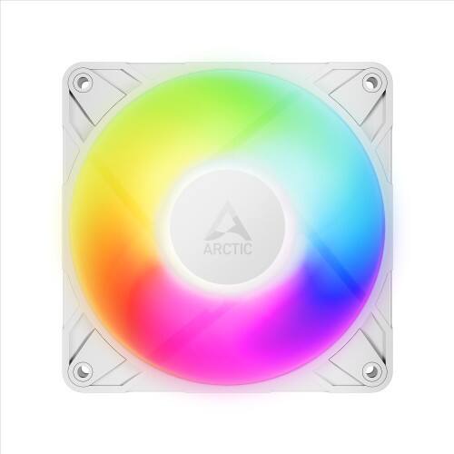 Left. Arctic - p12 pro a-rgb pwm 120 mm 3000rpm 4-pin case fan (3 pcs) white acfan00326a - Rgb.