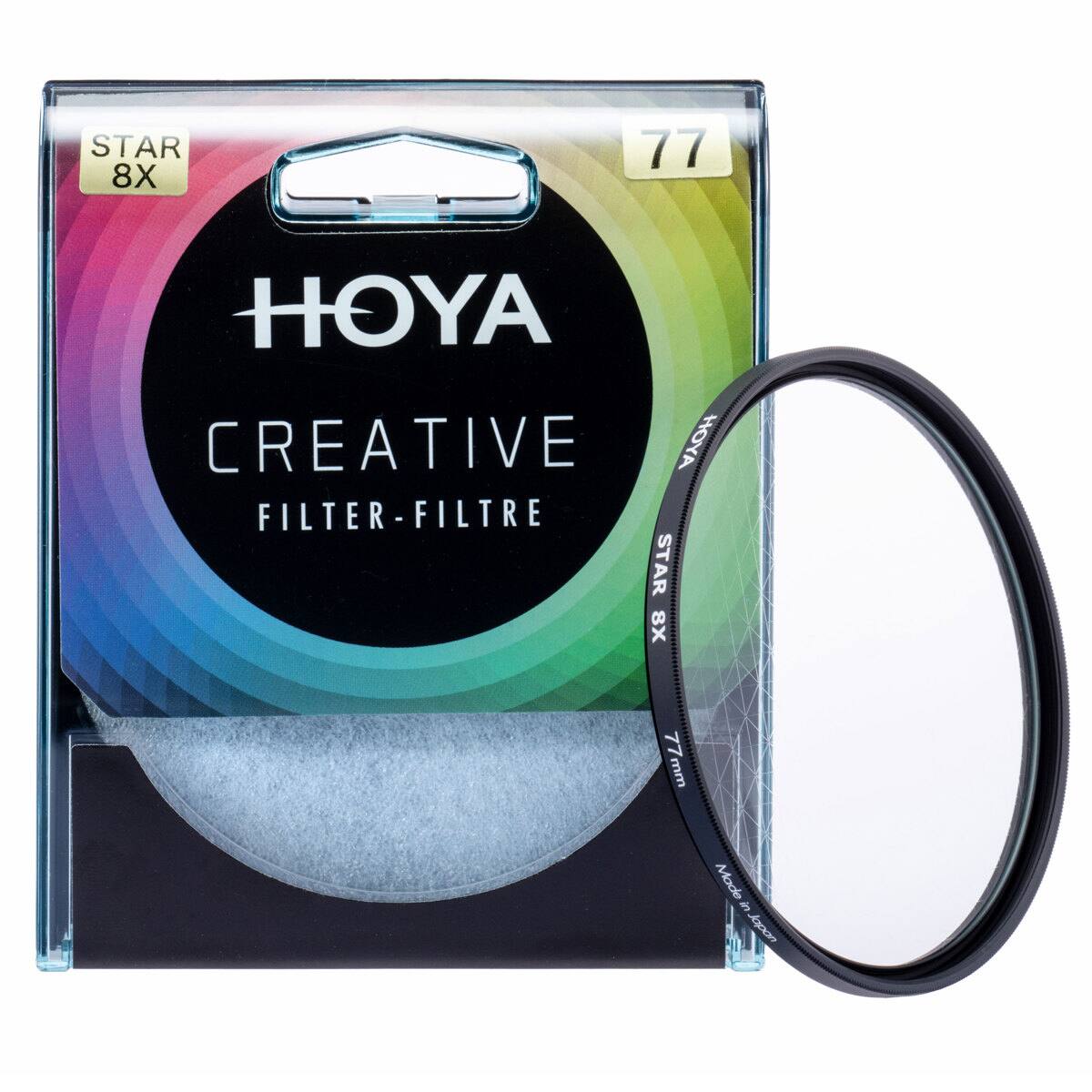 STAR 8X 77 HOYA CREATIVE HOYA FILTER-FILTRE STAR 8X 77 77mm Made in Japan