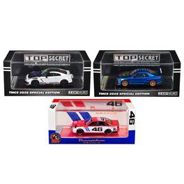 The Model Car Show TMCS Malaysia 2026 Set of 3 Pieces Limited Edition to 680 pieces 1/64 Cars by BM Creations