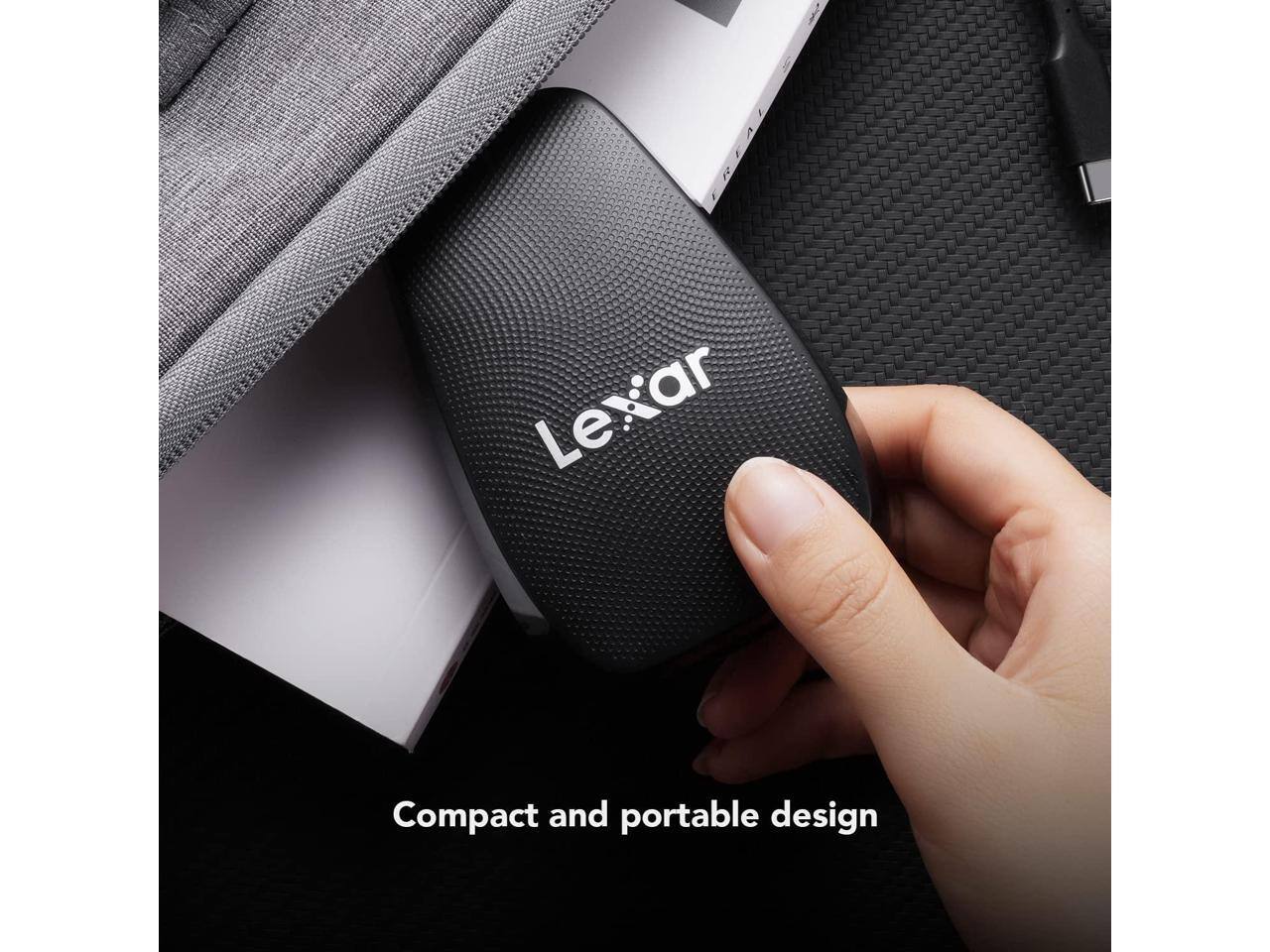 Lexar Compact and portable design
