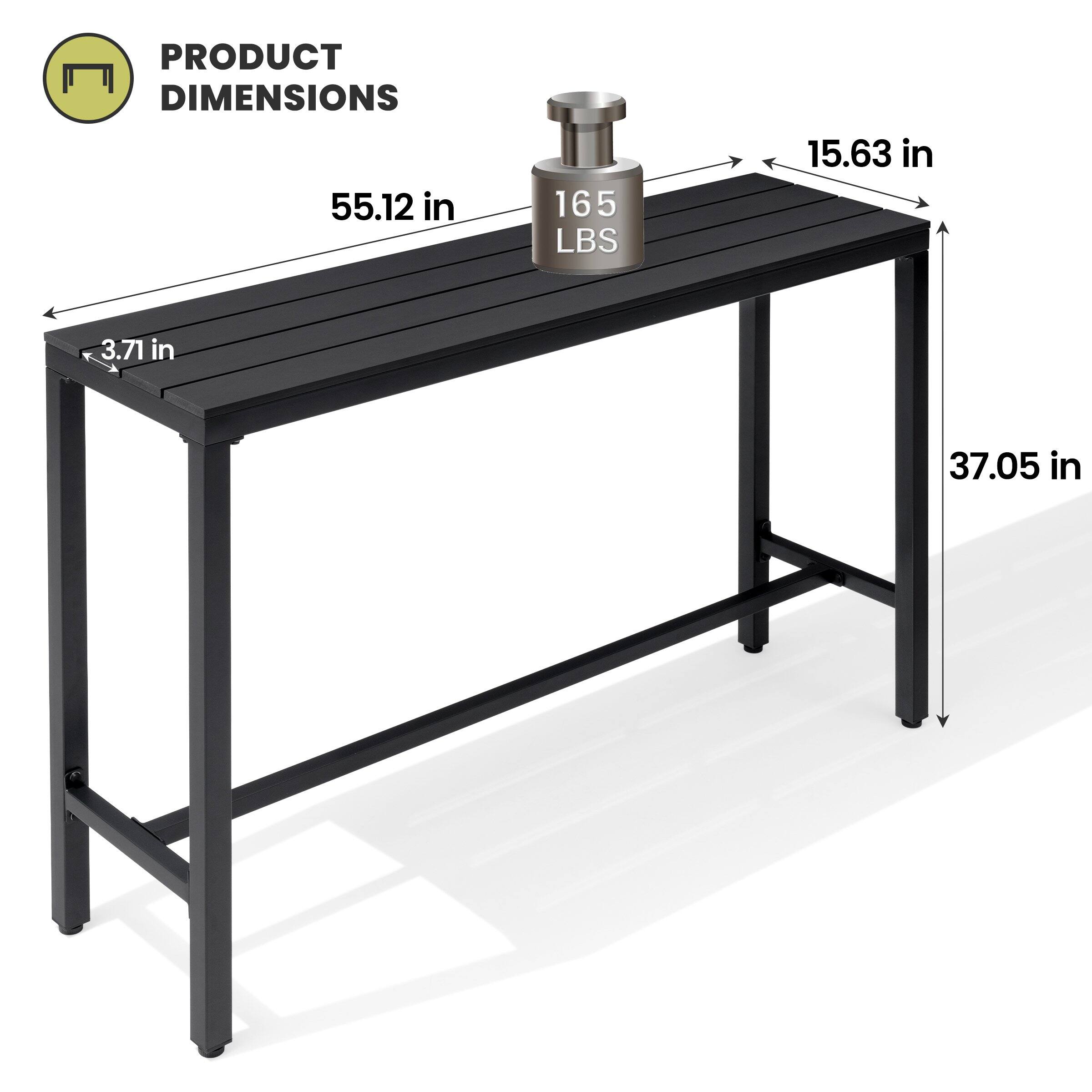 PRODUCT DIMENSIONS

55.12 in  
15.63 in  
37.05 in  
3.71 in  

165 LBS