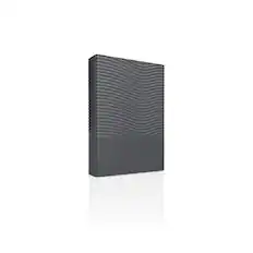 Front. Seagate - Seagate One Touch Portable HDD 4TB - Space Gray.