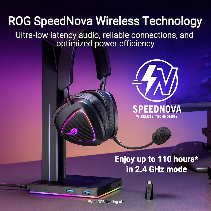 Asus Rog Delta S Wireless Gaming Headset ASUS ROG Delta S