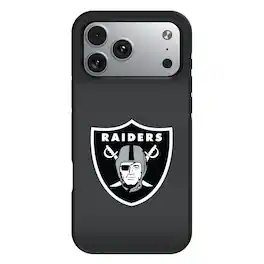 Keyscaper - NFL - Las Vegas Raiders Bump Case with 8.2ft Drop Protection - 15 - Black