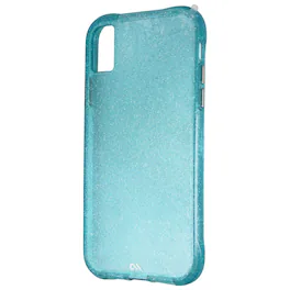 Case-Mate - Sheer Crystal Case for Apple iPhone XR - Crystal Teal - Blue