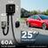 9.45" Q EVIOO 9.45"
40" Power Cable
4" EVIOO
60A circuit required
25' charging cable*
*Max Length per Regulations