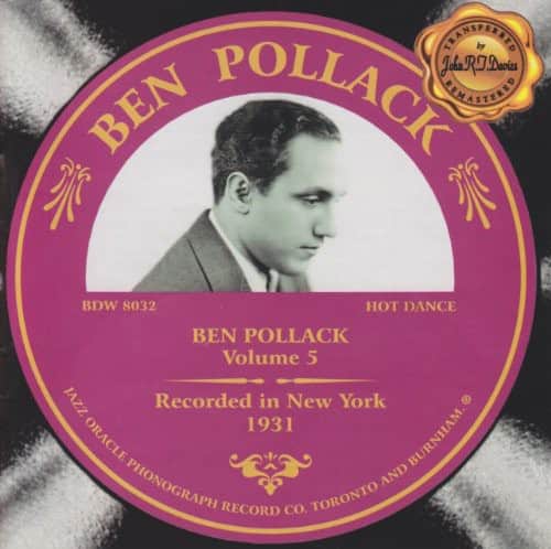 Ben Pollack - Volume 5  - COMPACT DISCS
