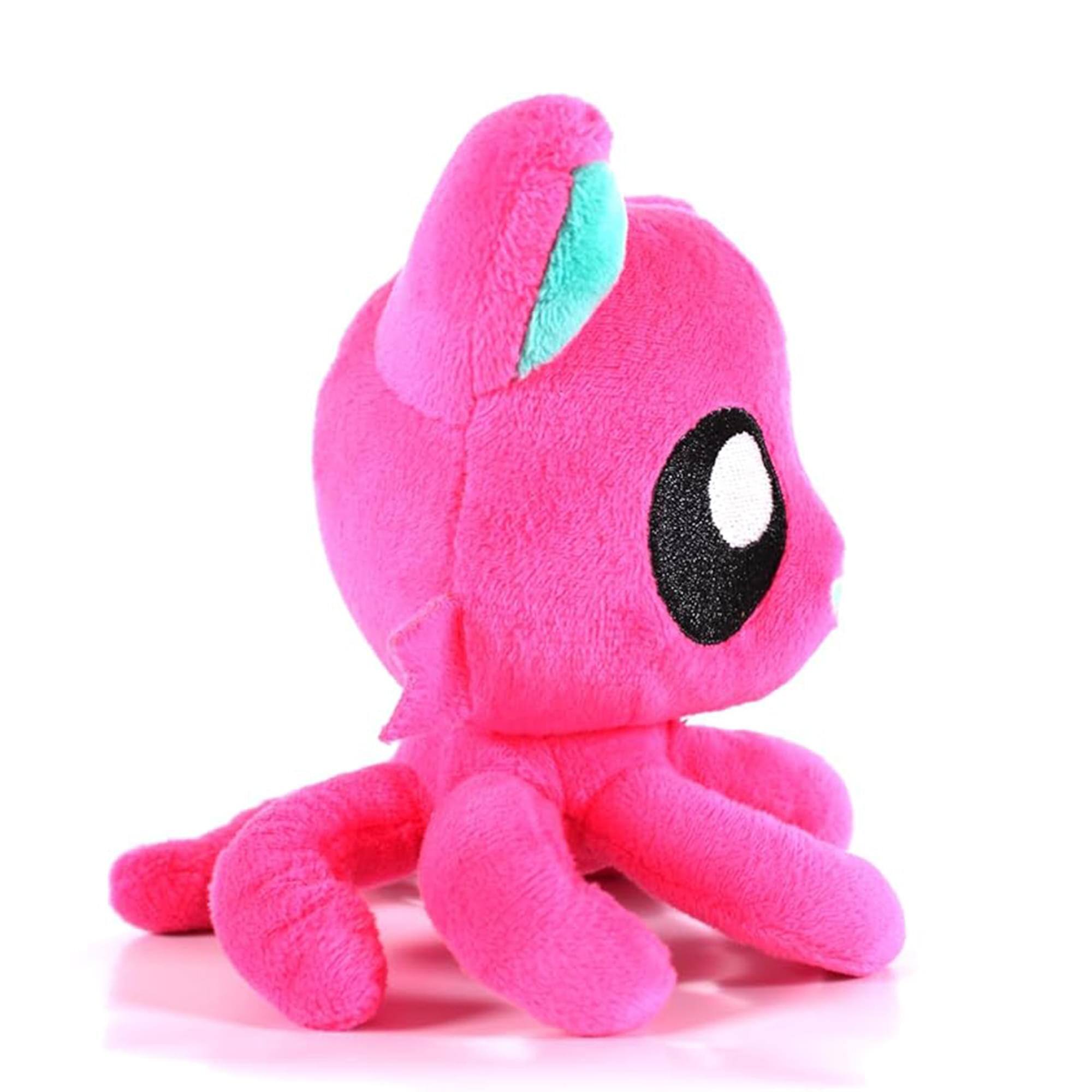 Alt View 2. Tentacle Kitty - Tentacle Kitty 6 Inch Magenta Plush - Pink.