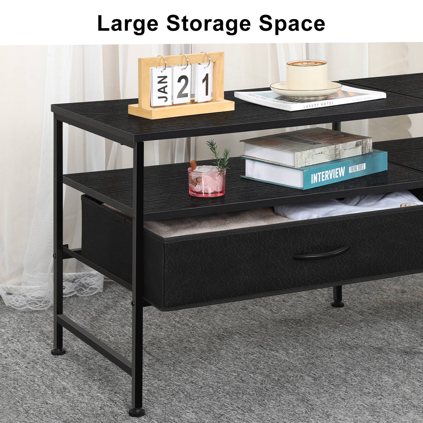Large Storage Space  
JAN 2 1  
URURT NOTES  
- -  
I T ALSTON STONE  
O FTMA IDS  
19  
INTERVIEW