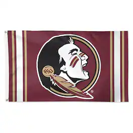 WinCraft - Florida State Seminoles 3' x 5' Vertical Stripe Deluxe Single-Sided Flag - Multicolor