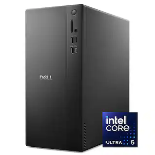 Dell - Desktop - Intel Core Ultra 5 Series 2 225 2025 - 16GB Memory - 1TB Storage - Black