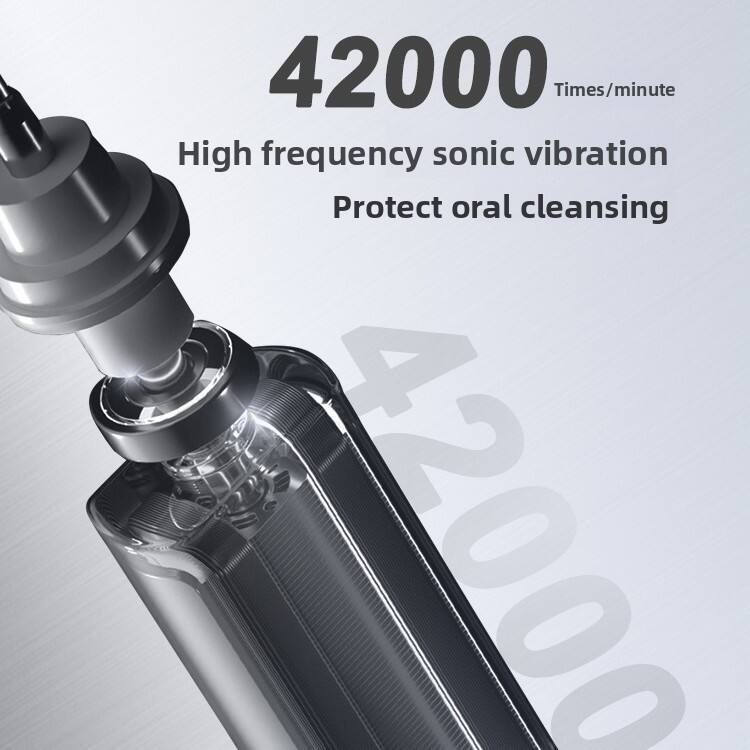 42000 Times/minute  
High frequency sonic vibration  
Protect oral cleansing