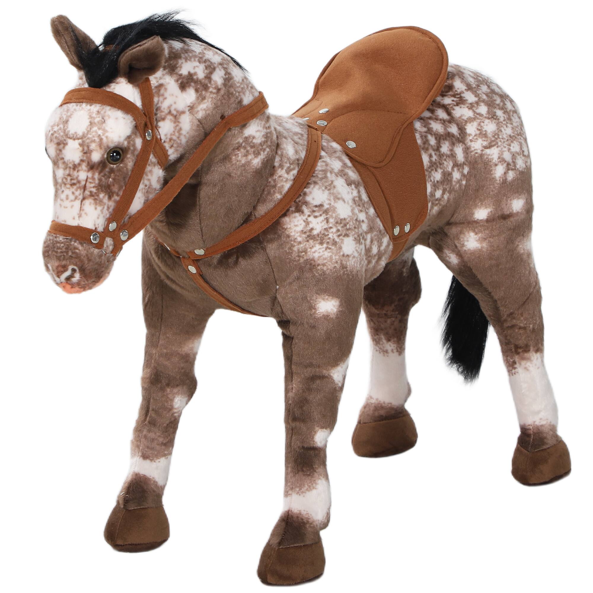 Front. Qaba - Ride on Horse with Neighing Sound.