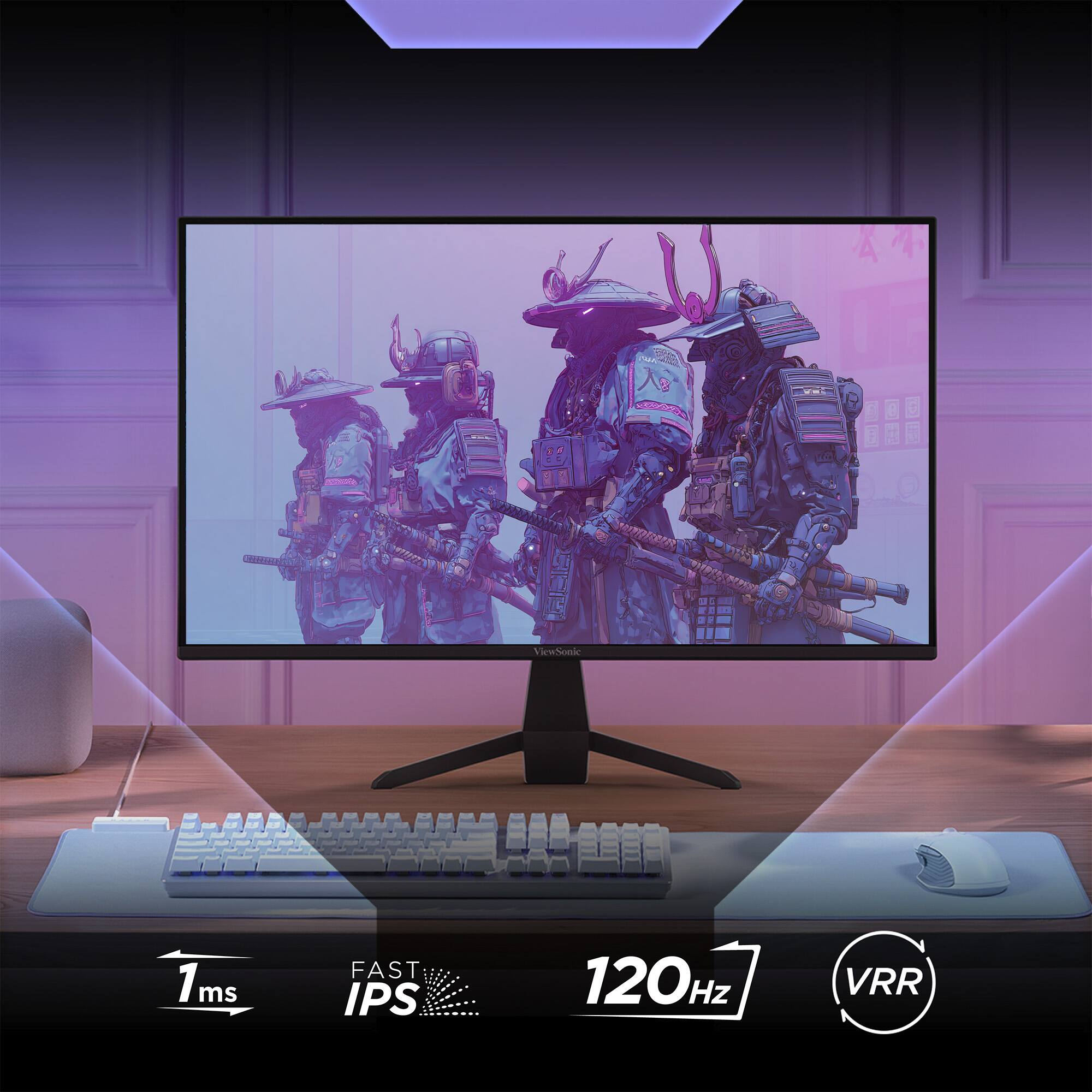 g 23 Vienhomd 7ms 1ms FAST 291 120Hz VRR