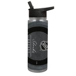 Great American Products - San Jose Sharks 24oz. Jr. Thirst Game Puck Hydration Bottle - Black