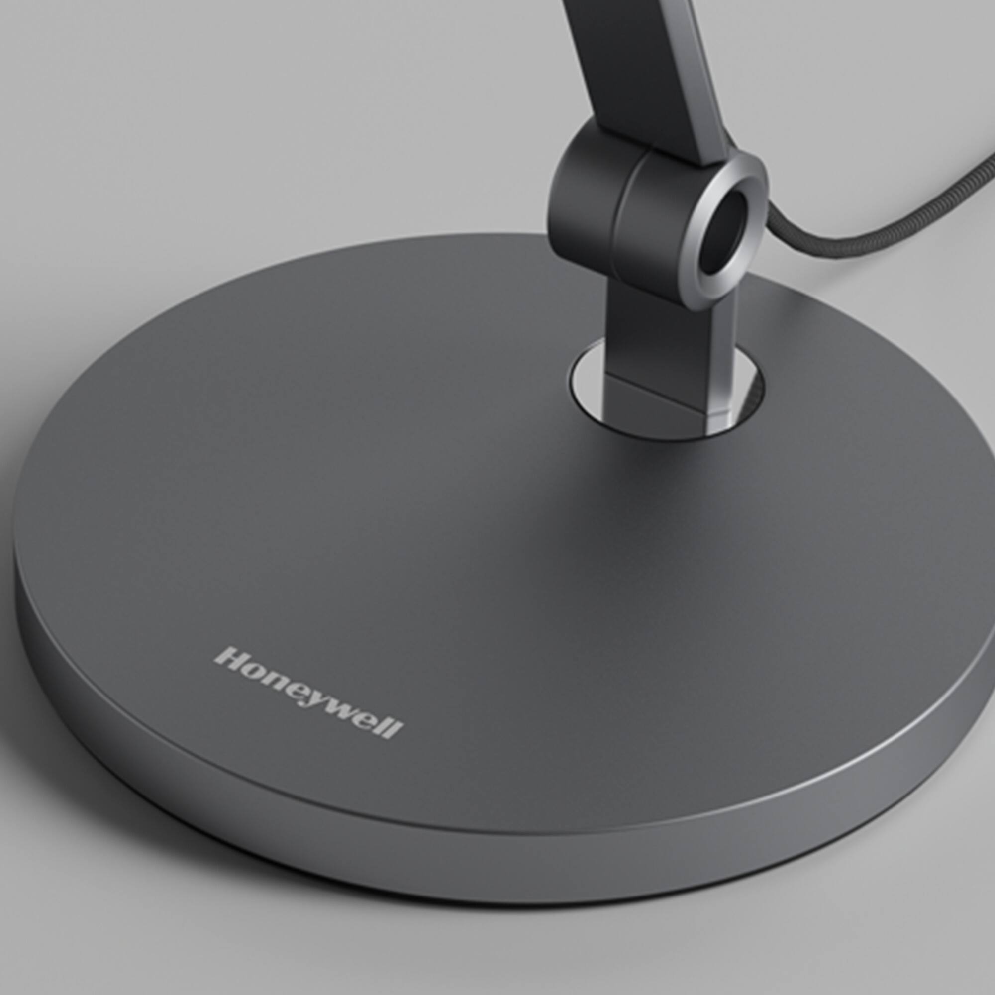 Alt View 2. Honeywell - LED Desk Lamp 01A Sunturalux  Reading Desk Light with Metal Swing Arm Lamp 4000K Eye Caring Natural Light Lamp - Grey.