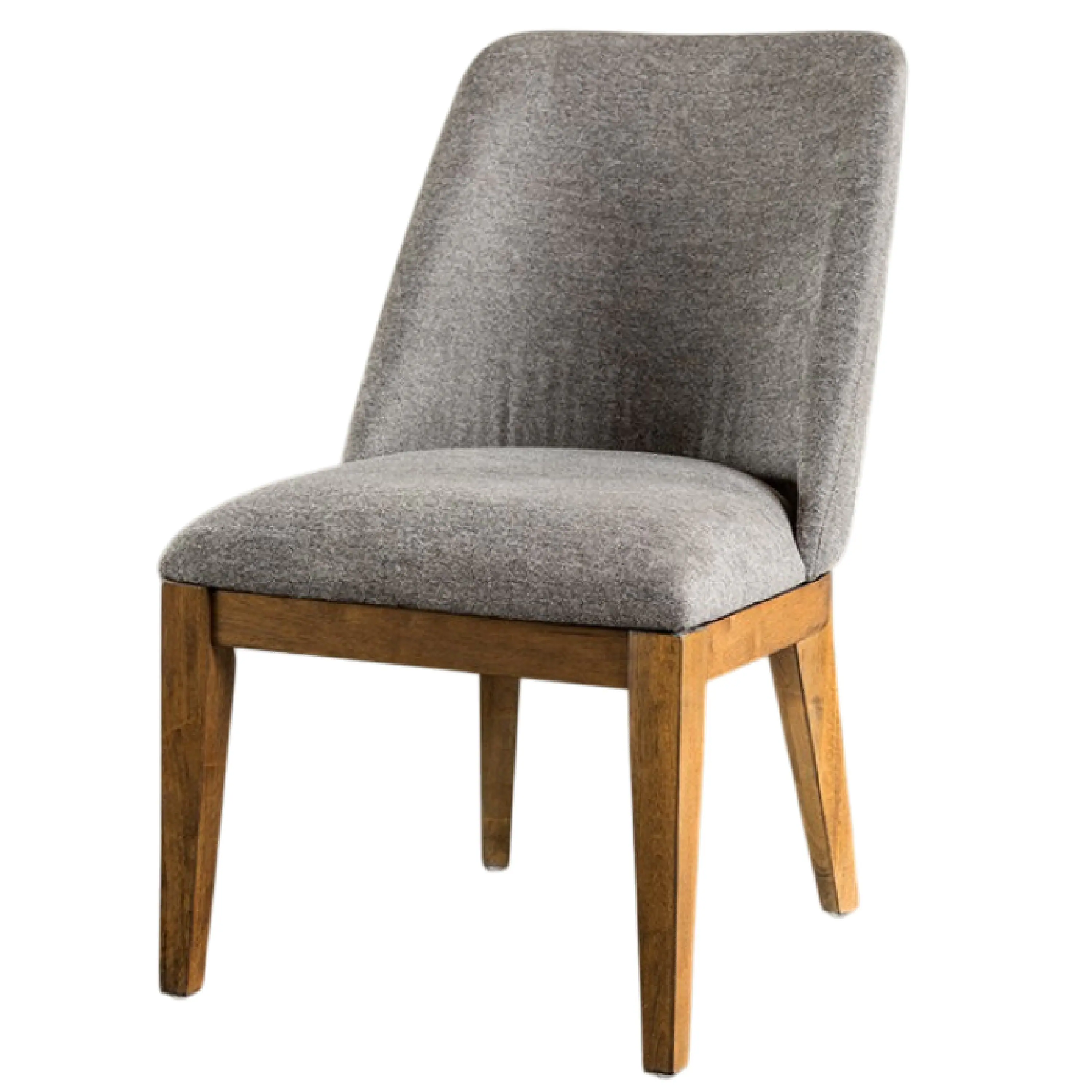 Alt View 1. Manhattan Lane - Ramie 9pc Dining Table Set, 84-102 Inch Expandable Leaf, 8 Gray Chairs - Chestnut Brown, Gray.