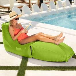 Jaxx - Prado Outdoor Chaise Lounge, Lime - Lime Green