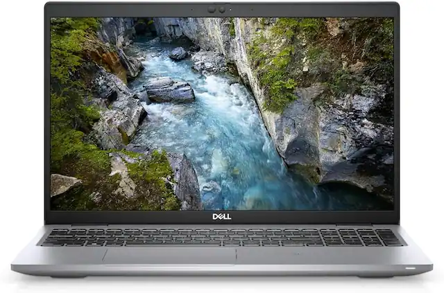 Front. Dell - Dell Precision 3560 15.6" FHD Intel Core i7-1165G7 16GB RAM 512GB SSD W11P - Silver.