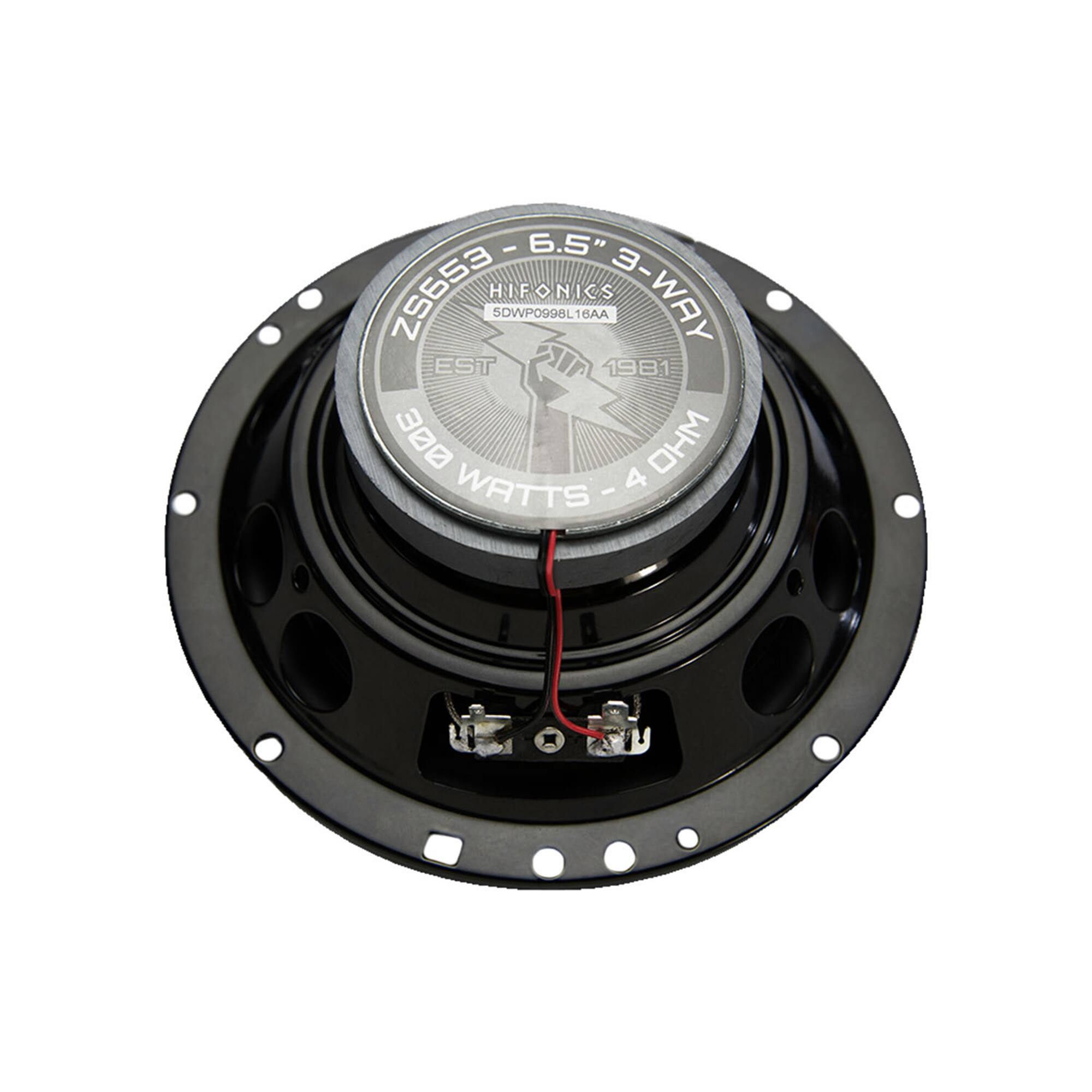 Hifonics Zeus ZS653 6.5 Inch 3 Way 300 Watt Car Audio Coaxial