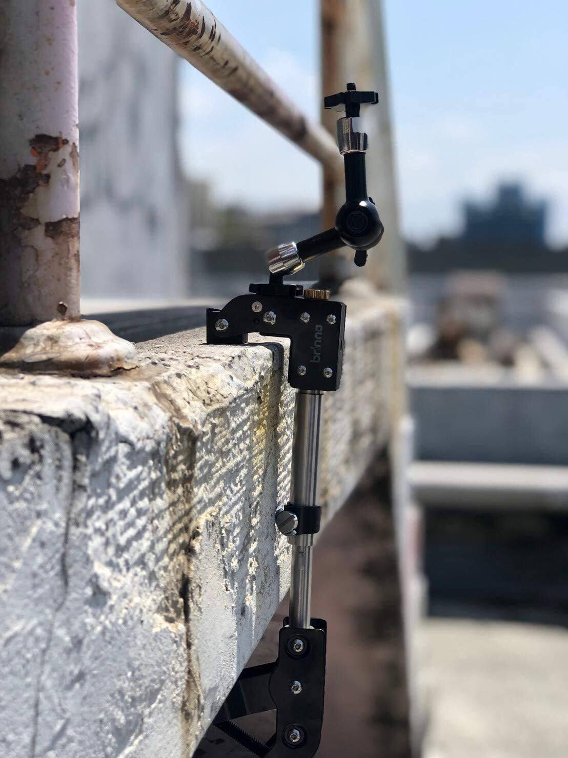 Alt View 4. Brinno - ACC1000P Heavy-Duty Camera Clamp with Magic Arm and Extension Poles.