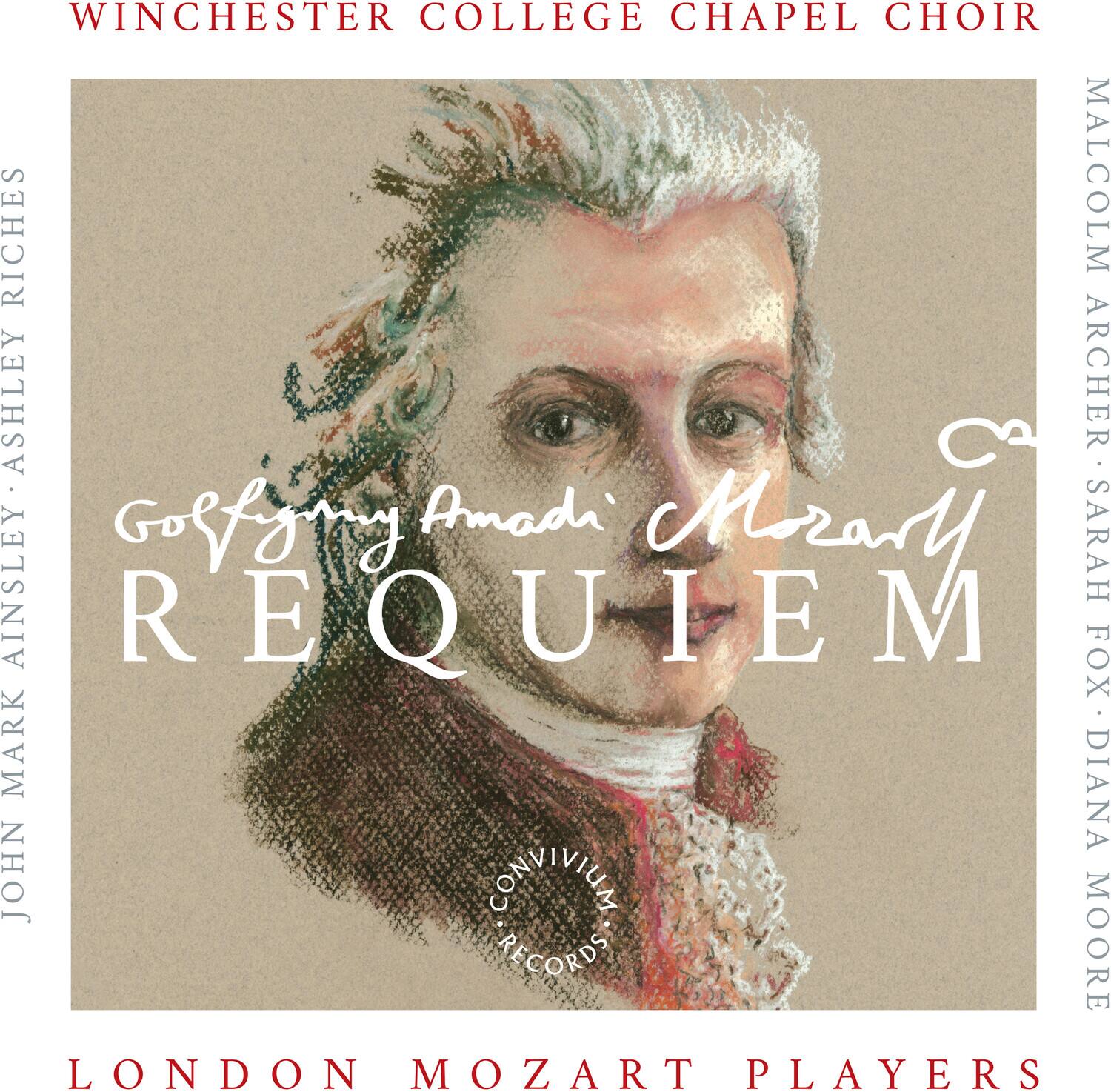 WINCHESTER COLLEGE CHAPEL CHOIR

Goffry Amadi Mary REQUIEM

JOHN MARK AINSLEY • RICHES • MALCOLM ASHLEY • ARCHER • SARAH FOX • DIANA MOORE

LONDON MOZART PLAYERS

CONVIVIUM RECORDS