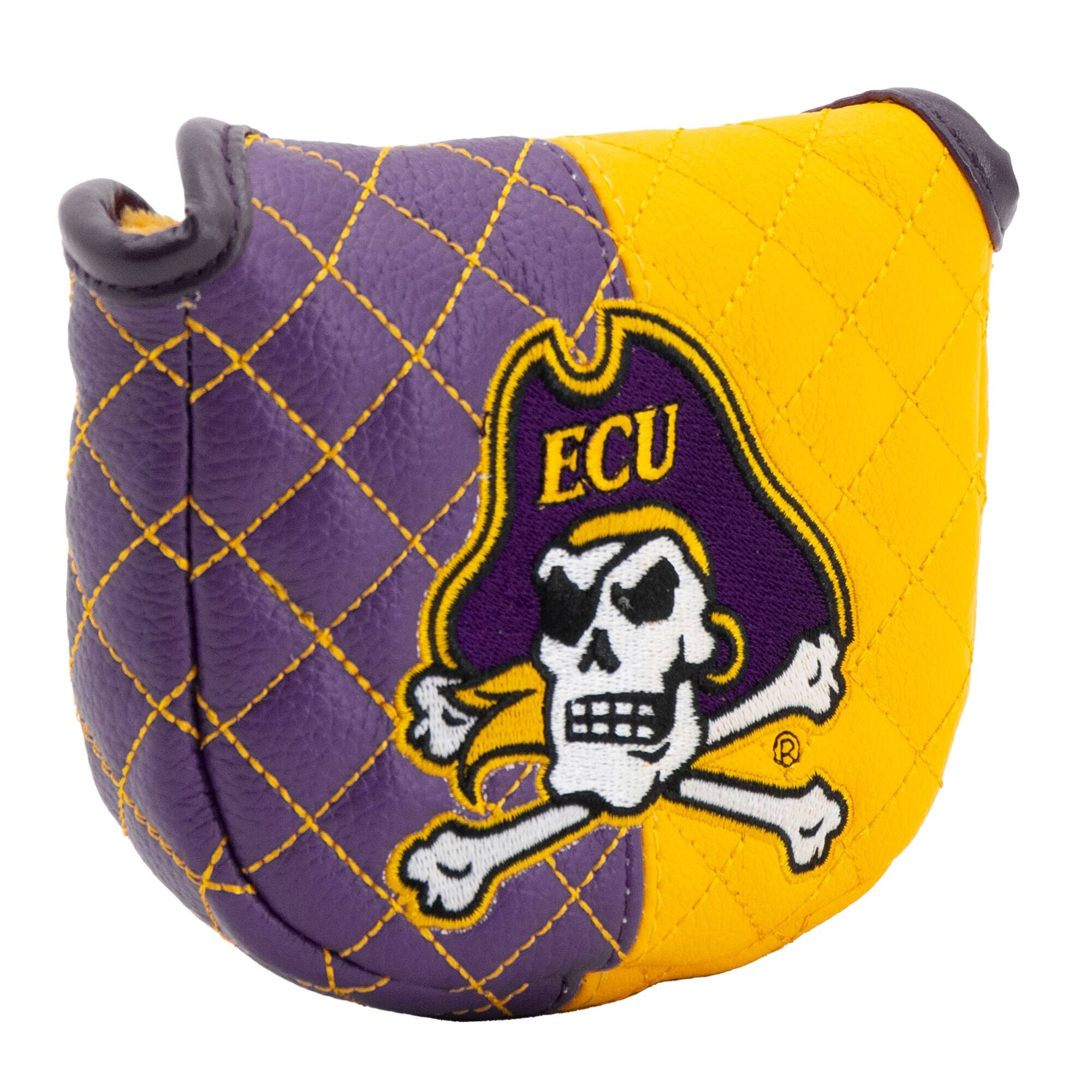 Alt View 2. Team Golf - ECU Pirates Quilted Mallet Putter Cover - Multicolor.
