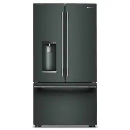 Front. KitchenAid - KitchenAid - Counter-Depth French Door Refrigerator with Intelligent Auto Fill - Juniper.