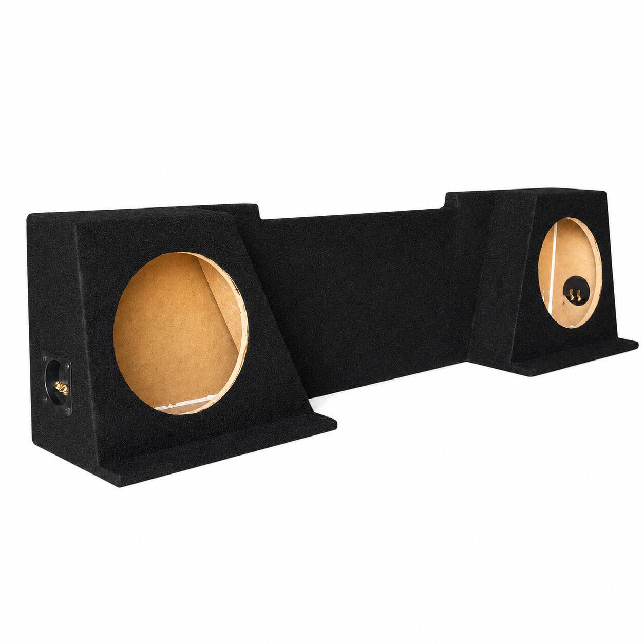 Alt View 1. SoundBox - SoundBox LCE-GC005/12D, Chevy Silverado / GMC Sierra Extended Cab Dual 12 Subwoofer Enclosure, 2008-2013.