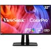 Front. ViewSonic - ColorPro 31.5" LCD 4K UHD Monitor with HDR (DisplayPort USB, HDMI) - Black.