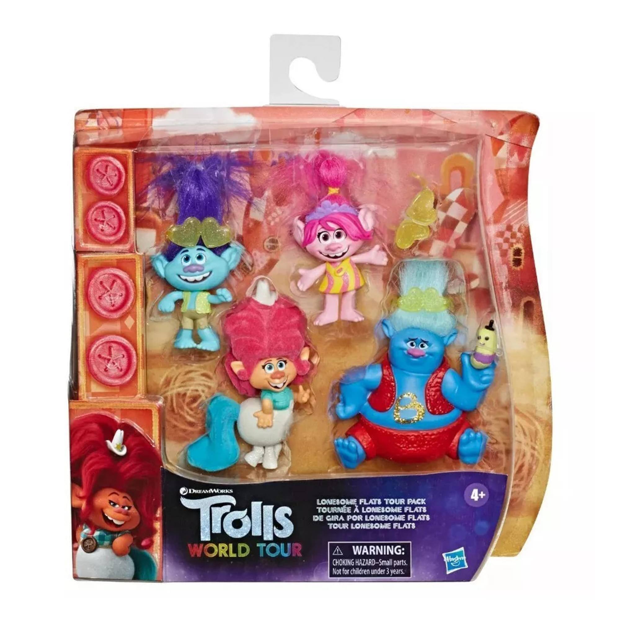 DREAMWORKS Trolls WORLD TOUR

LONESOME FLATS TOUR PACK
TOURNEE À LONESOME FLATS
DE GIRA POR LONESOME FLATS
TOUR LONESOME FLATS

WARNING: CHOKING HAZARD - Small parts. Not for children under 3 years.

4+