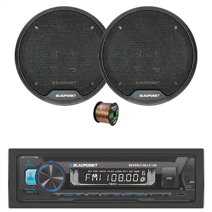 BLAUPUNKT BLAUPUNKT - 1
BLAUPUNKT BEVERLY HILLS 160
SRC EQ POP ROCK CLAS LOUD RPT INT RDM 6
FMI 108.00 USB AUX BND 144
F a T 2INT 3PT 4RDM 5