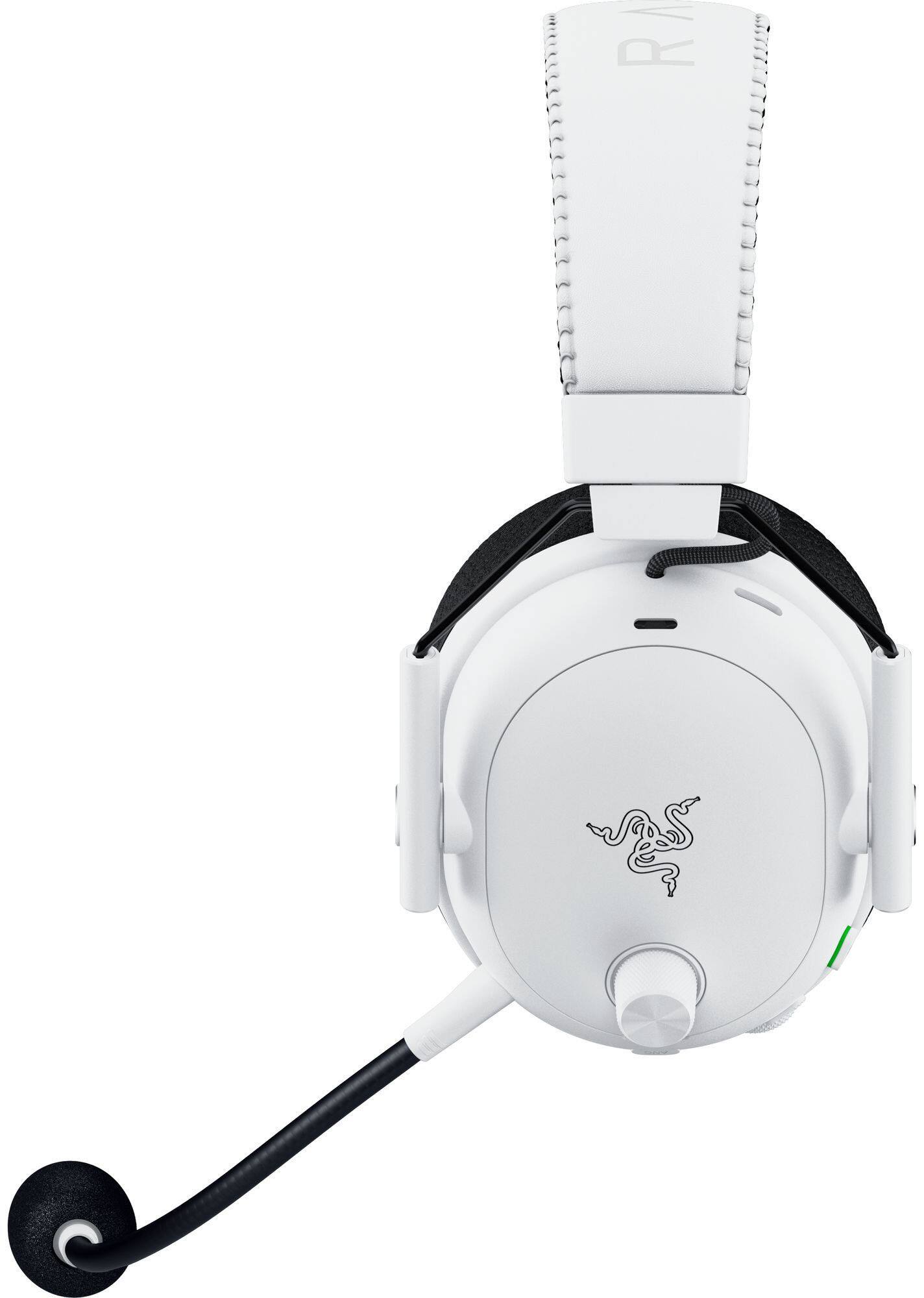 Alt View 7. Razer - BlackShark V3 Pro ANC Wireless Over-the-Ear Gaming Headset for PC, Mac, Playstation, Nintendo Switch, Smartphone - White.