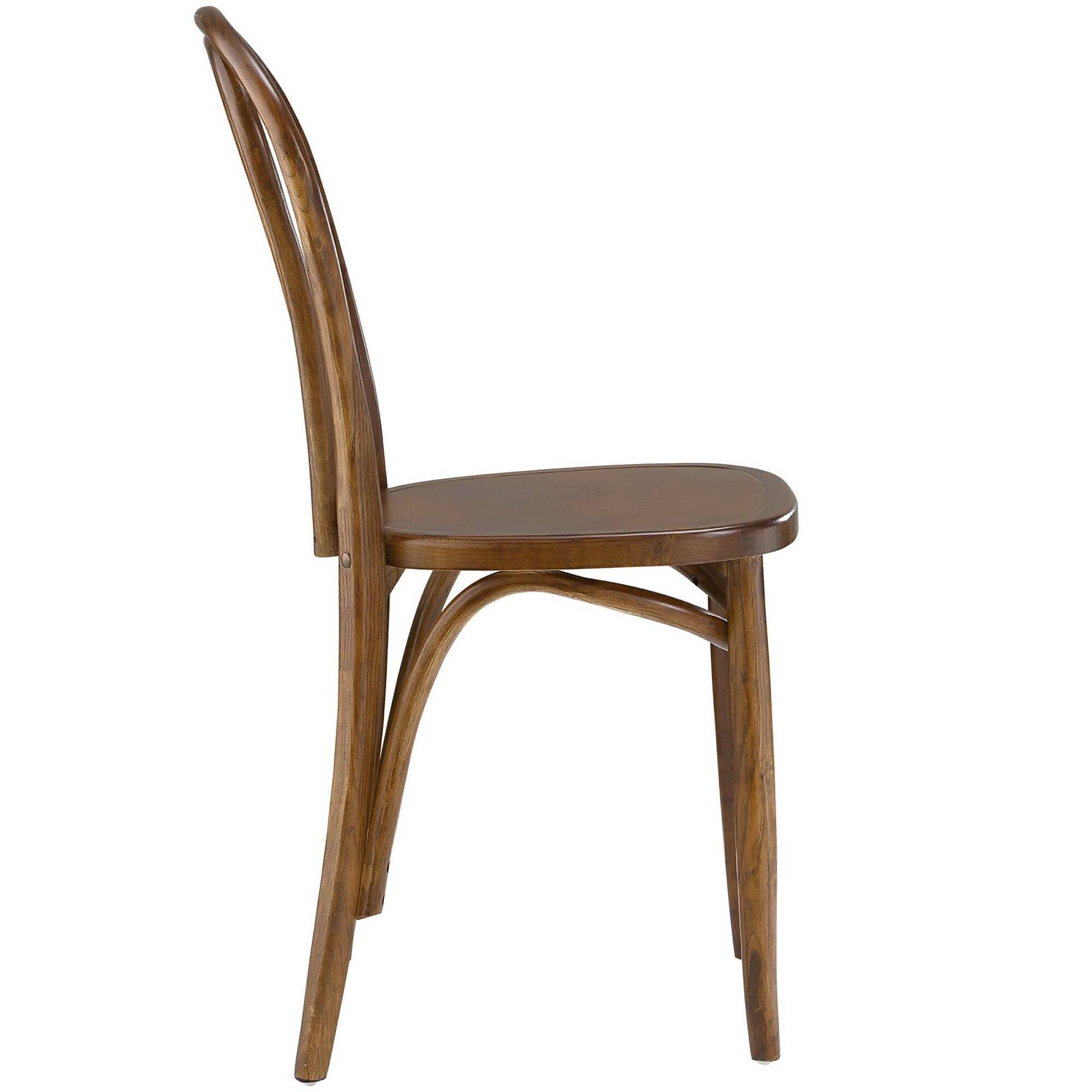Left. Modway - Eon Dining Side Chair by Modway - Walnut.