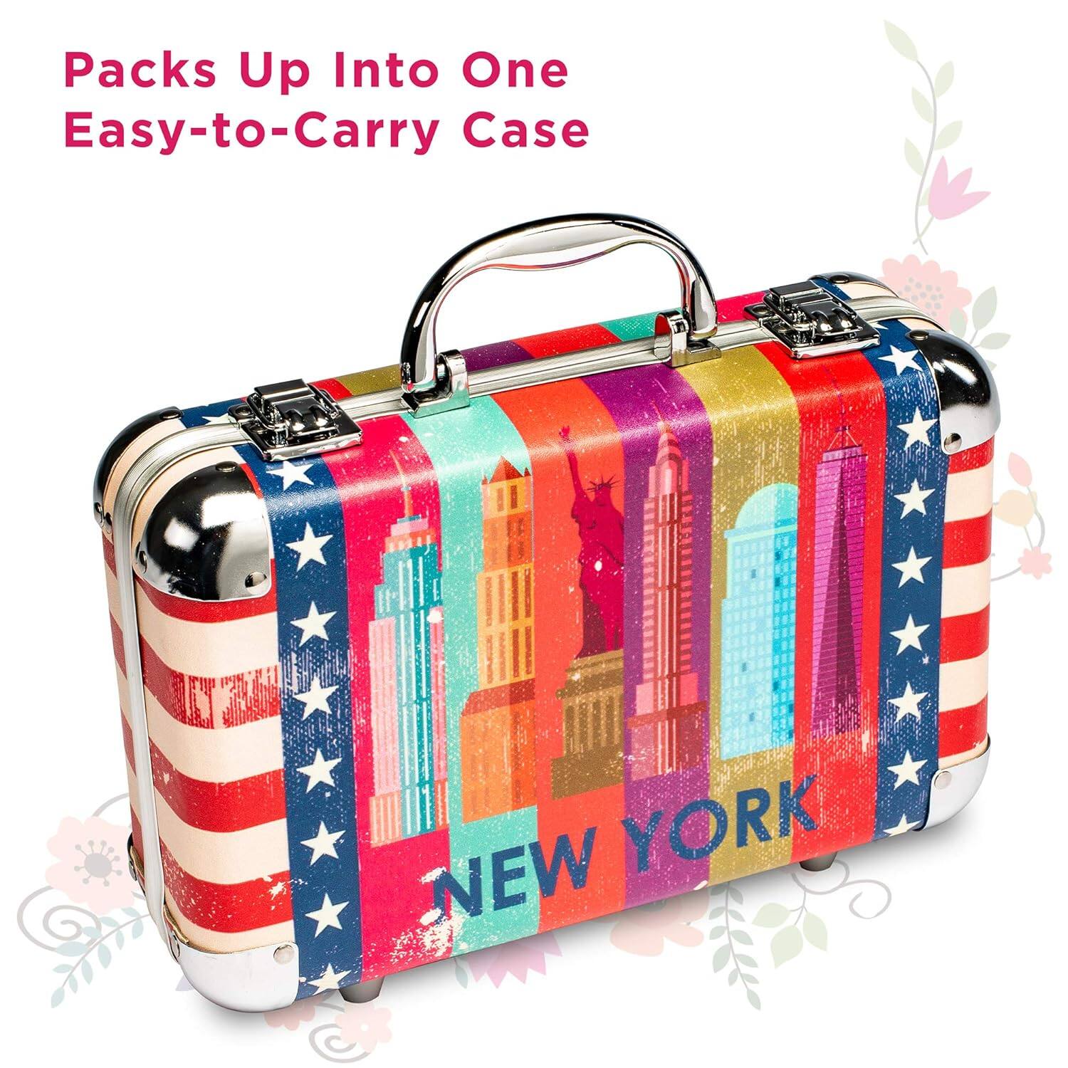 Packs Up Into One Easy-to-Carry Case, 36 NEW YORK
