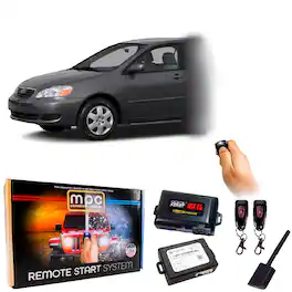 MPC - 1-Button Remote Start Kit For 2005-2008 Toyota Corolla - Black