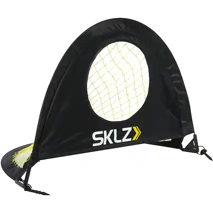 Front. SKLZ - SKLZ Precision Pop-Up Soccer Goal - 3' x 2' - Black.