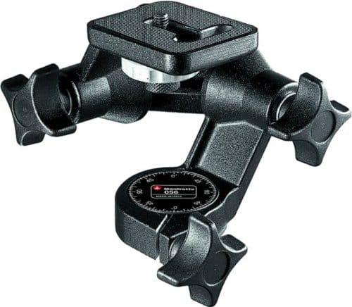 Manfrotto - 056 3D Junior Pan/Tilt Tripod Head with Individual Axis Control