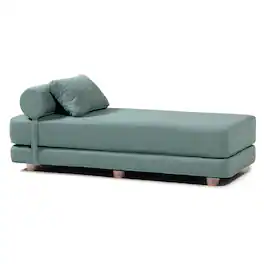 Jaxx - Avida Daybed Fold Out Queen Sleeper, Premium Boucle: - Green