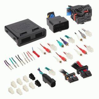 Alt View 2. Infinity - INFINITY PERFECT6SPKSYS 6 Speaker plug n play kit for 2014 up Harley Davidson StreetGlide/Road Glide  (2 pair 6.5" and 6 - Black.