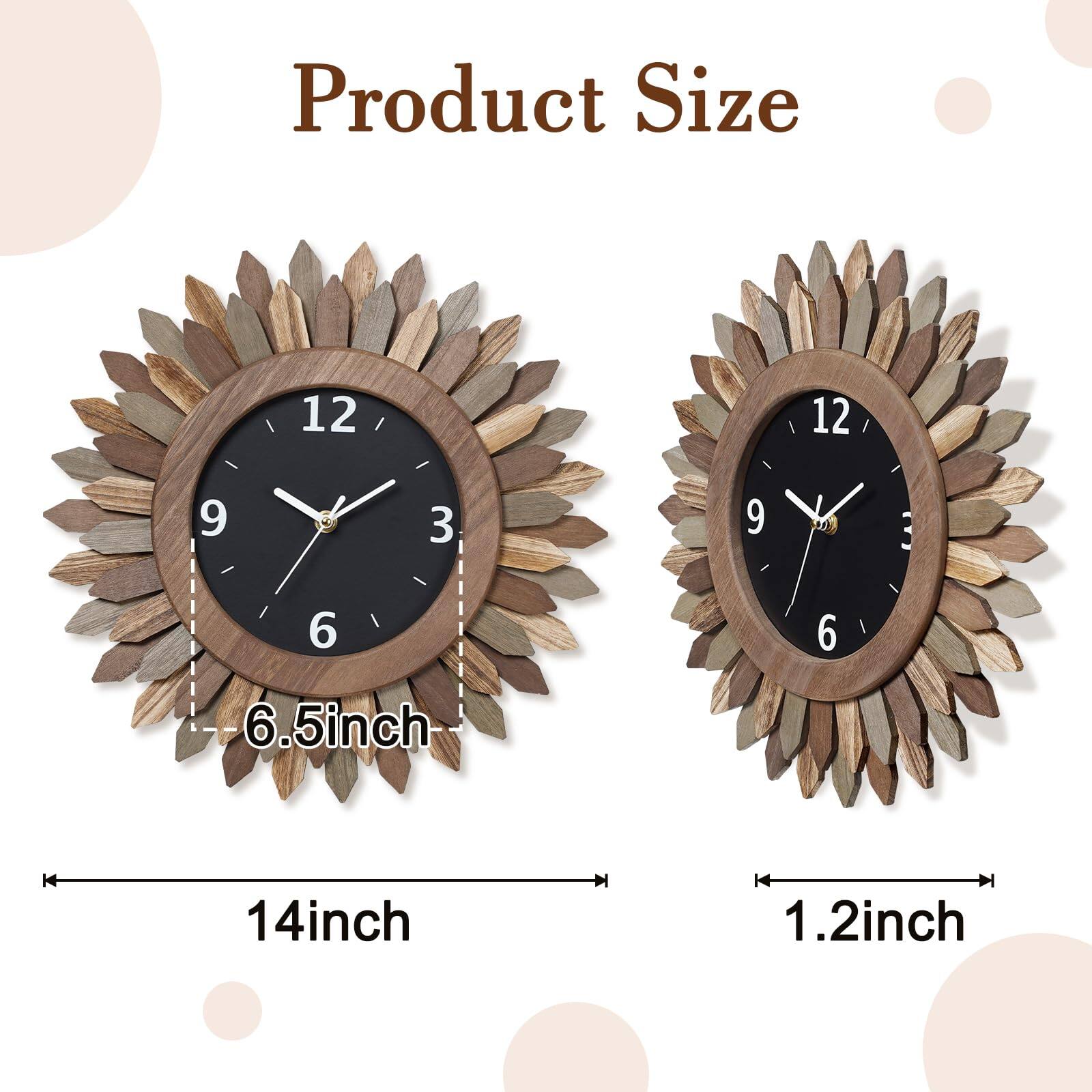 Product Size

- 6.5 inch
- 14 inch
- 1.2 inch