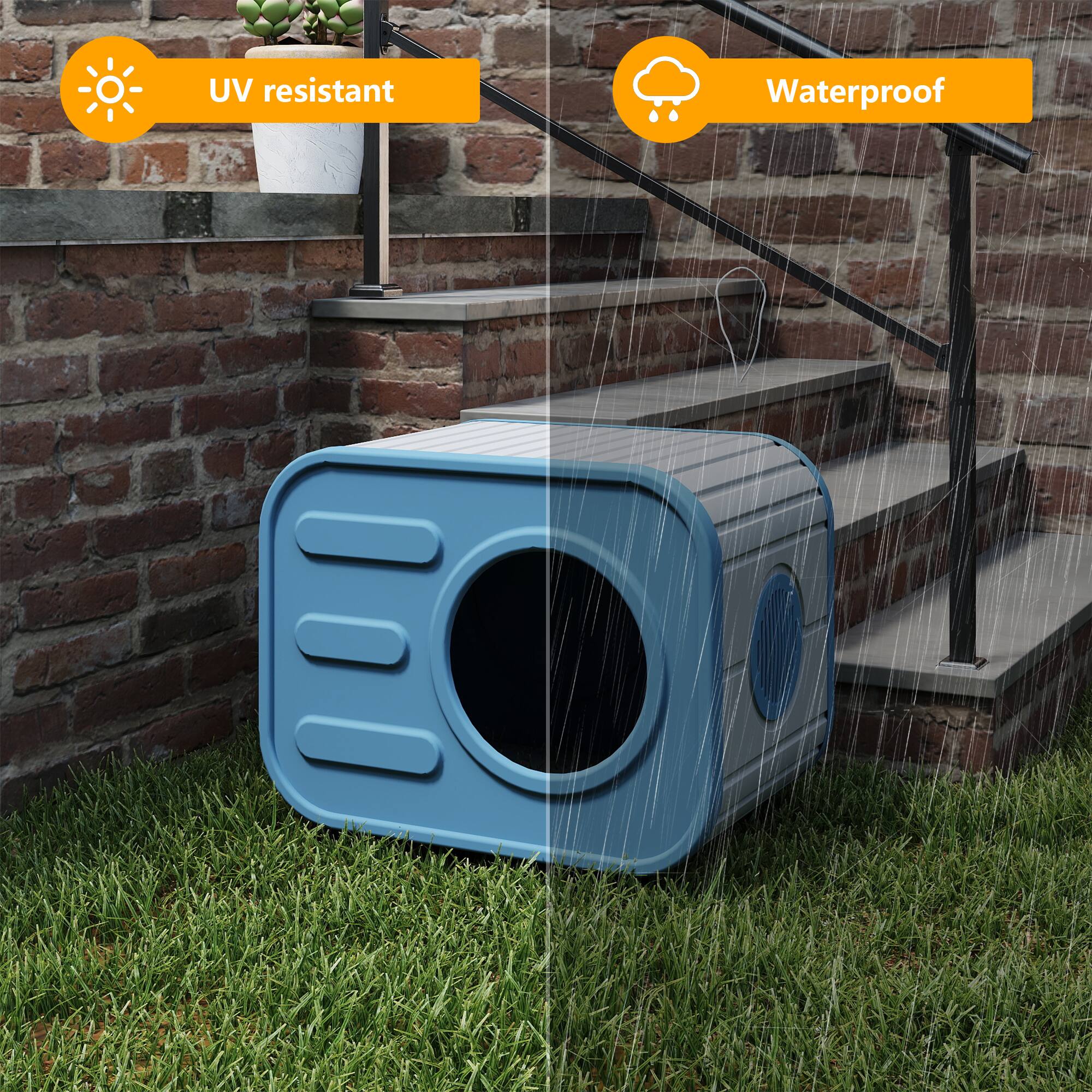 UV resistant  
Waterproof