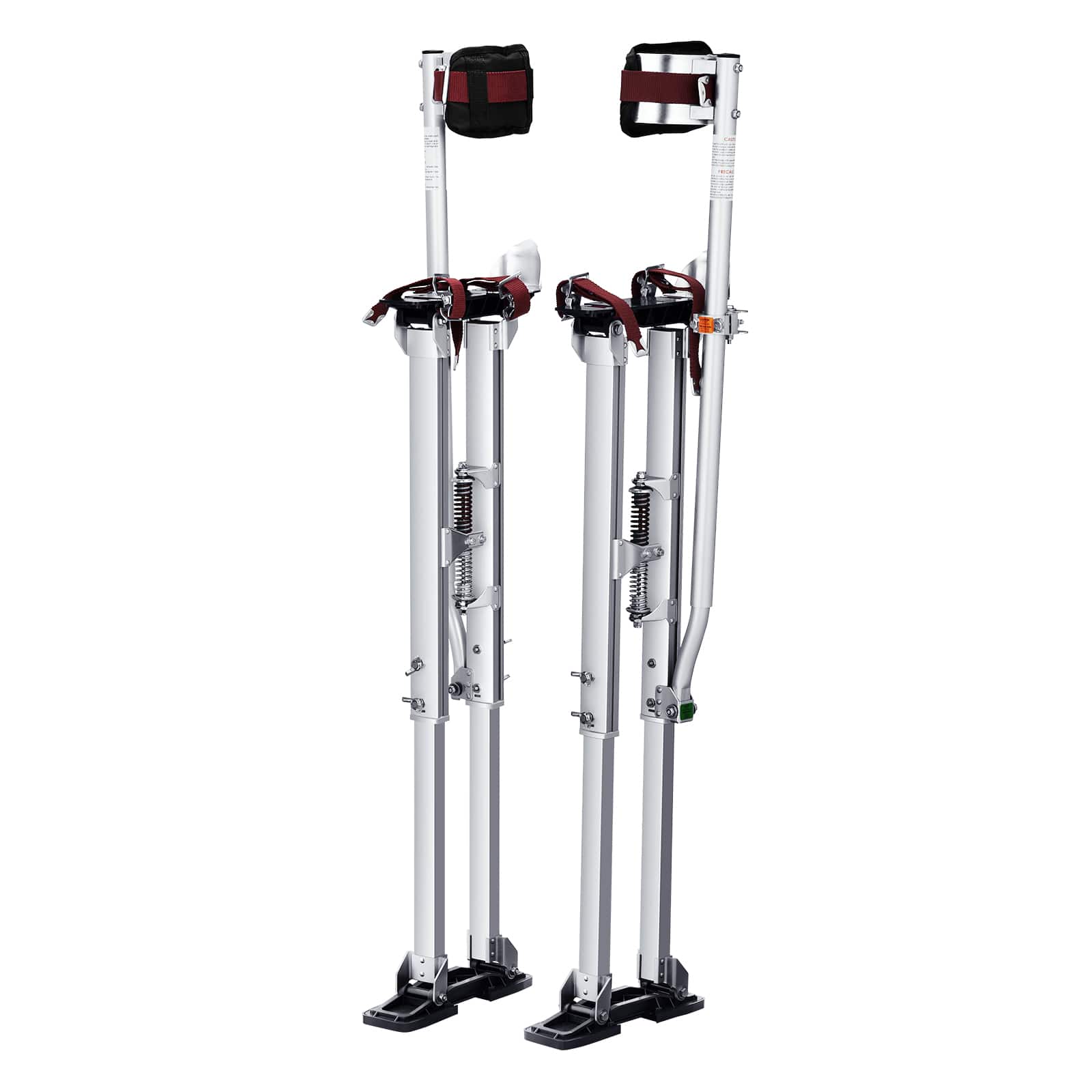 VEVOR - Drywall Stilts, 36''-50'' Adjustable Aluminum Tool Stilts with Protective Knee Pads, Durable and Non-slip Work Stilts - Silver price history on PriceWatchPro