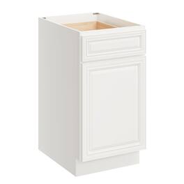 Boyel Living - 18 Inch Kitchen Base Cabinet with Soft Close Hinges - Pearl White