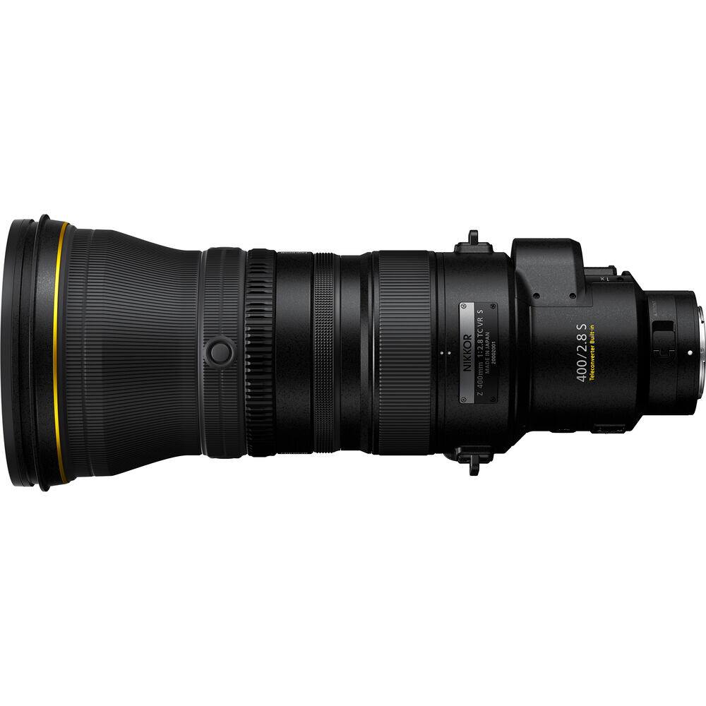 NIKKOR  
8TC VR  
28  
IN JAPAN  
0020002  
INDV  
400mm  
2 S  
1  
400/2.8  
Triomverier